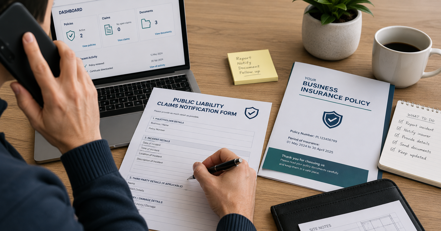 How to Make a Public Liability Insurance Claim (Step by Step)