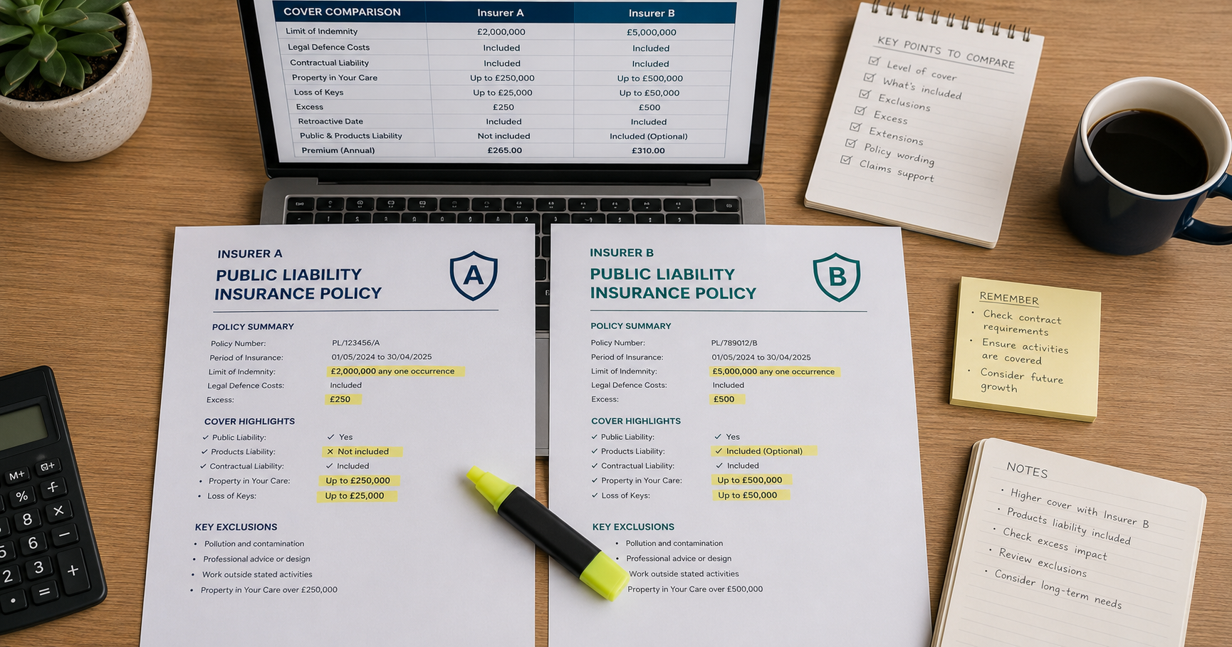 Public Liability Insurance Comparison: How to Evaluate Policies (2026)